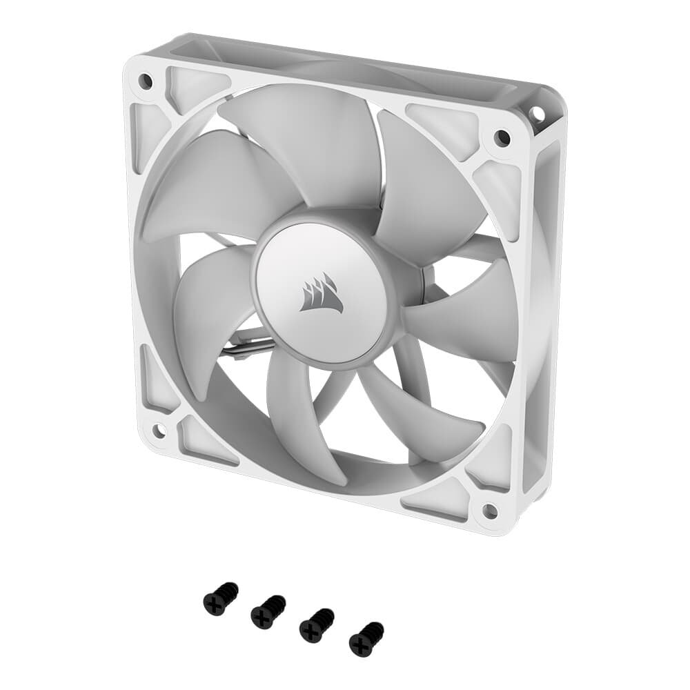 Kit com 3 Ventoinhas Corsair RS120 ARGB, 120mm, PWM, Branco - CO-9050185-WW - view 10