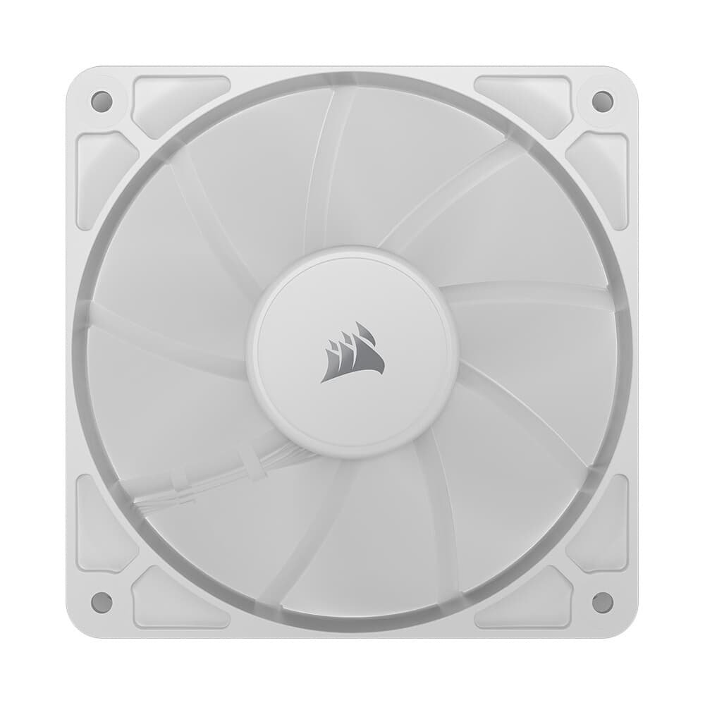 Imagem 4 de 12 do produto Kit com 3 Ventoinhas Corsair RS120, 120mm, PWM, Branco - CO-9050193-WW
