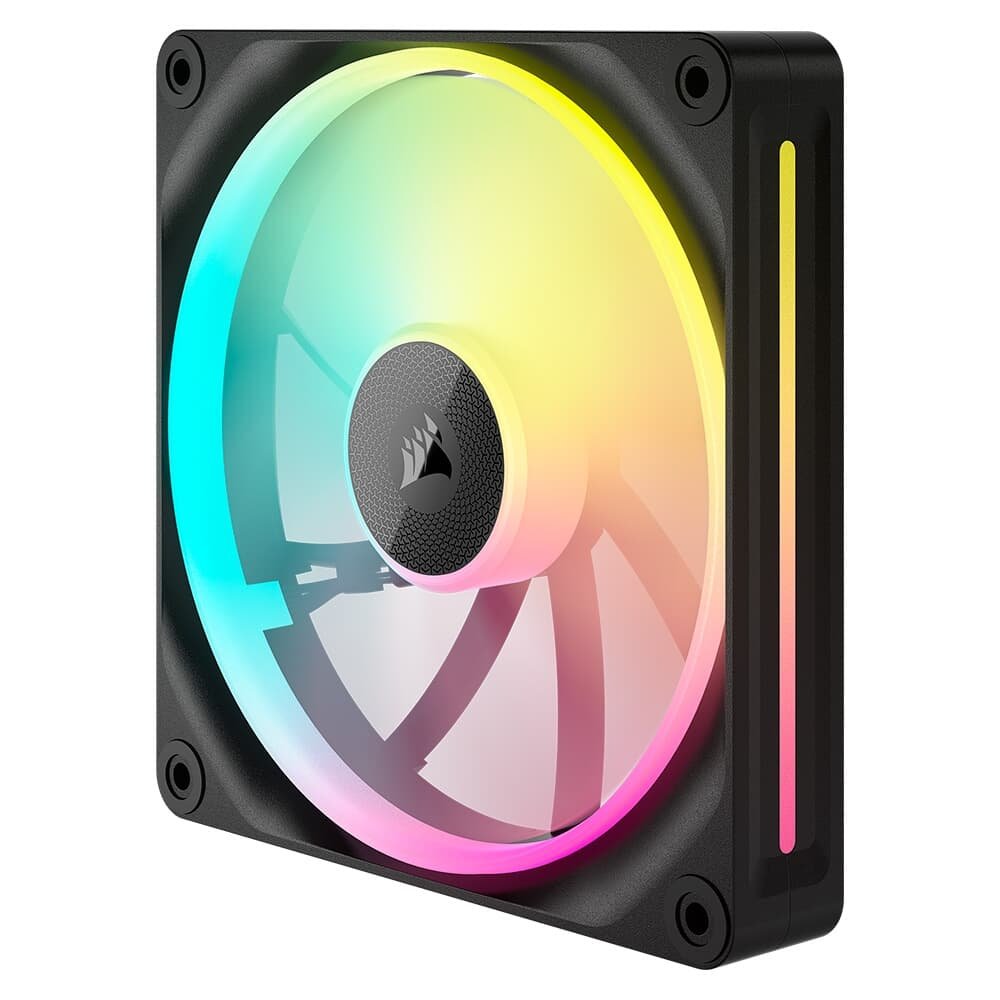 Imagem 5 de 13 do produto Kit com 2 Ventoinhas Corsair LX RGB Series, iCUE LINK LX140, 140mm, Preto - CO-9051028-WW