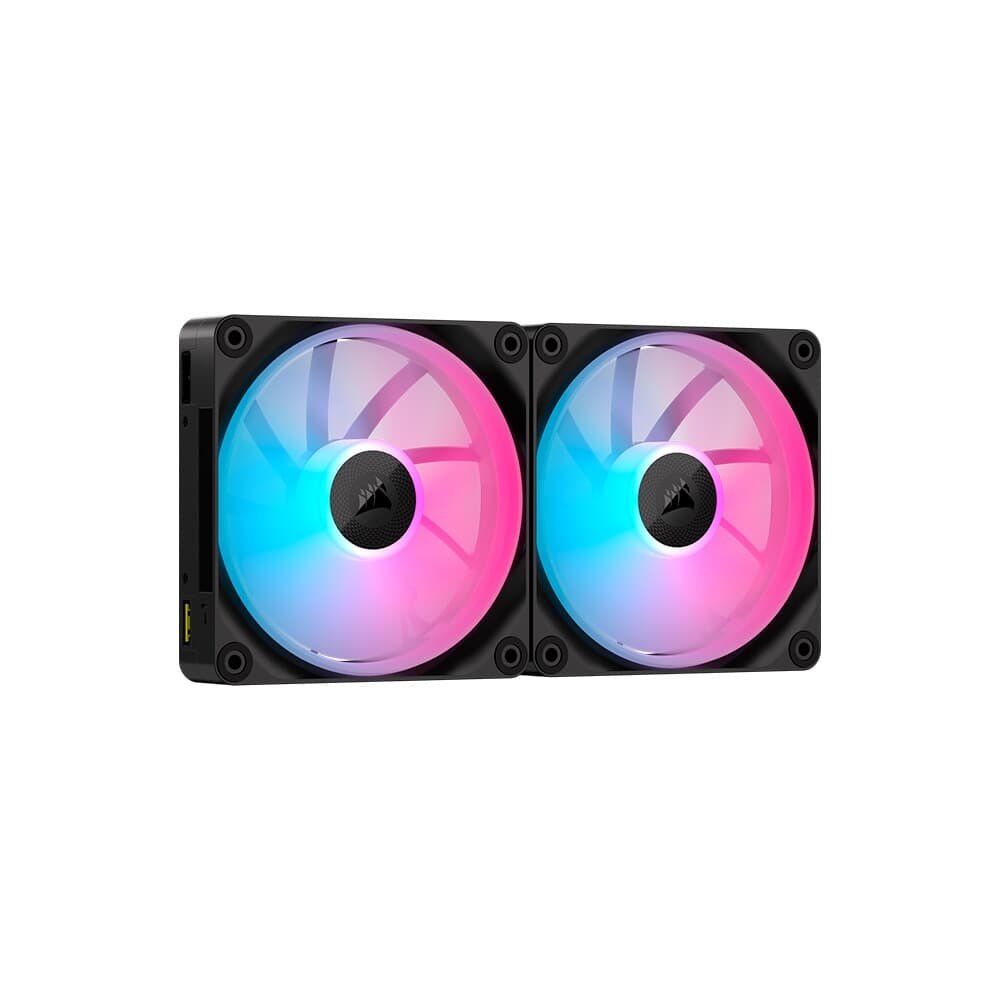 Imagem 8 de 13 do produto Kit com 2 Ventoinhas Corsair LX RGB Series, iCUE LINK LX140, 140mm, Preto - CO-9051028-WW