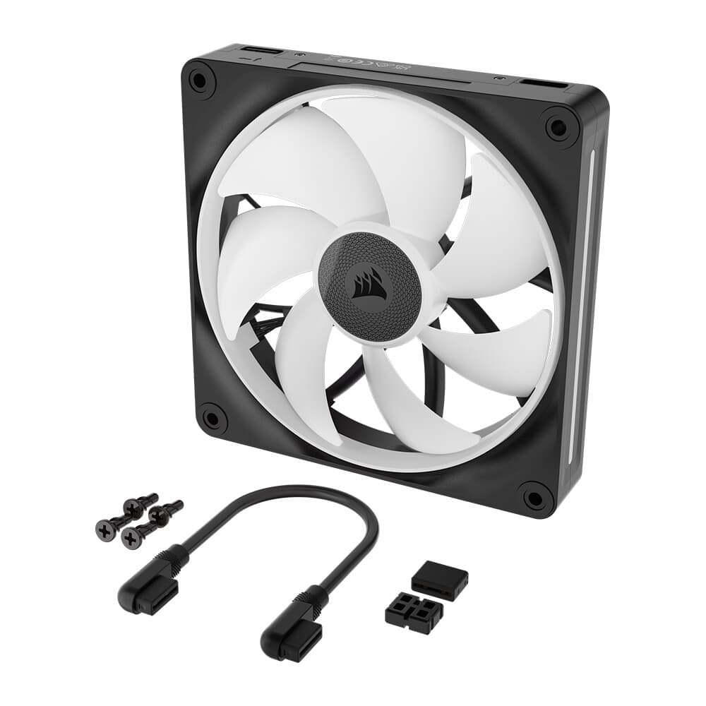 Imagem 11 de 13 do produto Kit com 2 Ventoinhas Corsair LX RGB Series, iCUE LINK LX140, 140mm, Preto - CO-9051028-WW