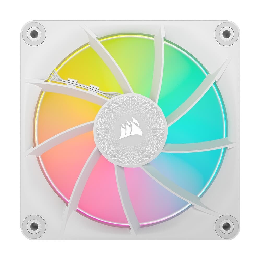 Ventoinha Corsair LX RGB Series, iCUE LINK LX120, 120mm, Branco - CO-9051029-WW