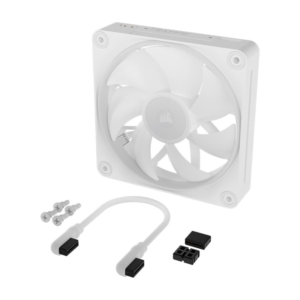 Imagem 11 de 12 do produto Ventoinha Corsair LX RGB Series, iCUE LINK LX140, 140mm, Branco - CO-9051031-WW