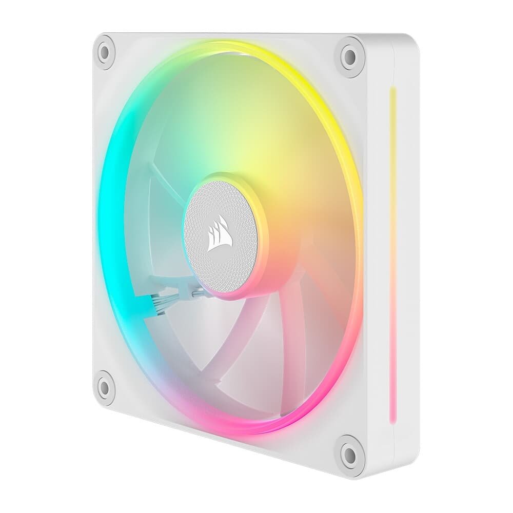 Imagem 5 de 15 do produto Kit com 2 Ventoinhas Corsair LX RGB Series, iCUE LINK LX140, 140mm, Branco - CO-9051032-WW