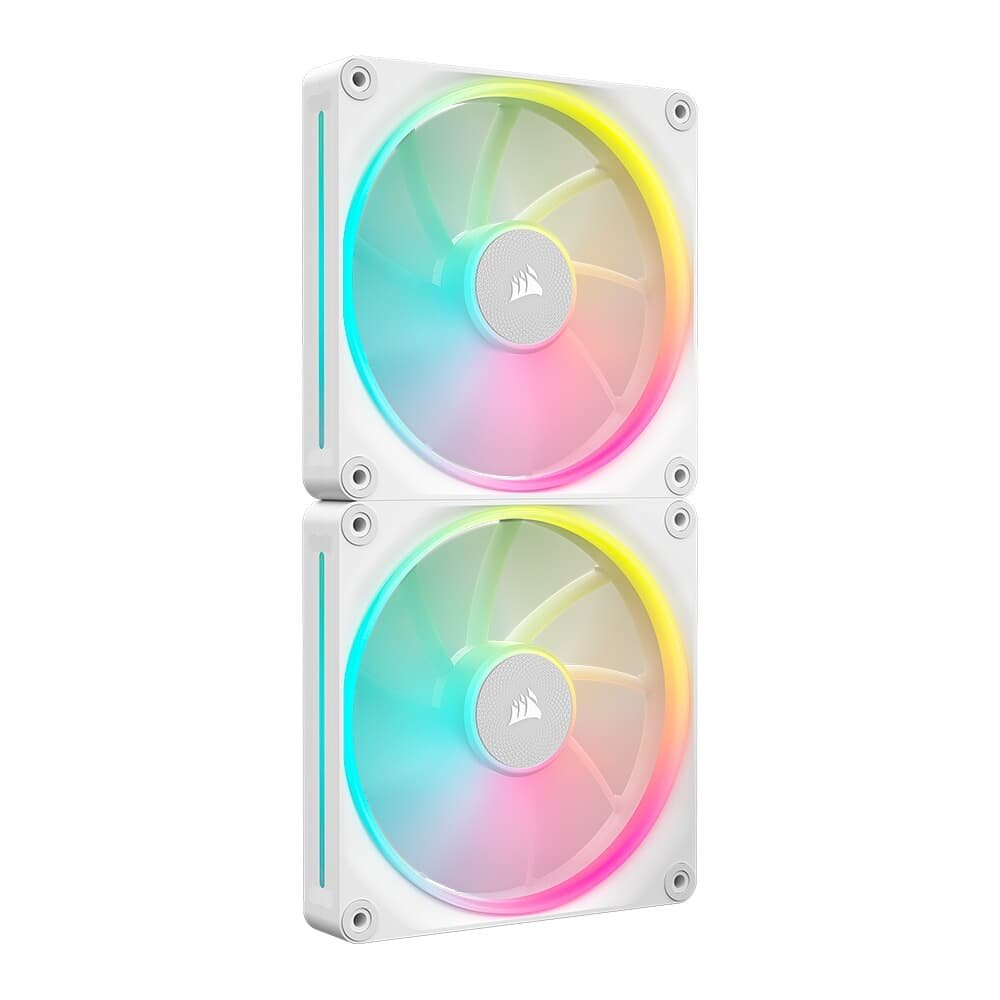 Imagem 11 de 15 do produto Kit com 2 Ventoinhas Corsair LX RGB Series, iCUE LINK LX140, 140mm, Branco - CO-9051032-WW