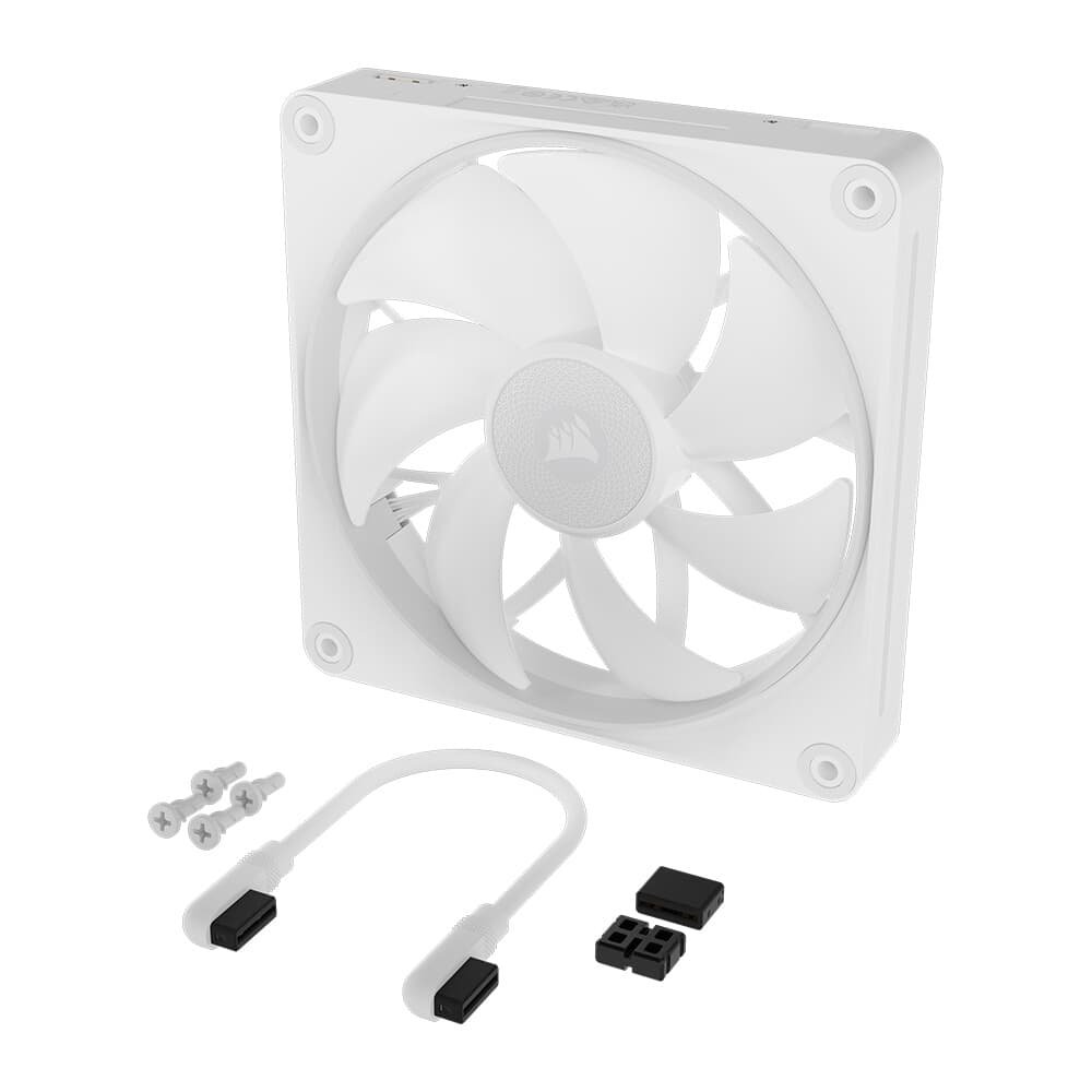 Imagem 13 de 15 do produto Kit com 2 Ventoinhas Corsair LX RGB Series, iCUE LINK LX140, 140mm, Branco - CO-9051032-WW