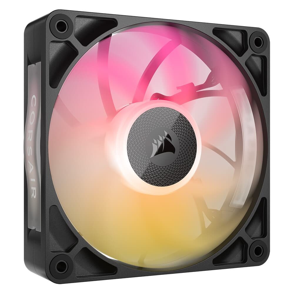 Imagem 8 de 17 do produto Kit com 3 Ventoinhas Corsair RX MAX RGB Series, iCUE LINK RX120 MAX RGB, 120mm, Preto - CO-9051034-WW