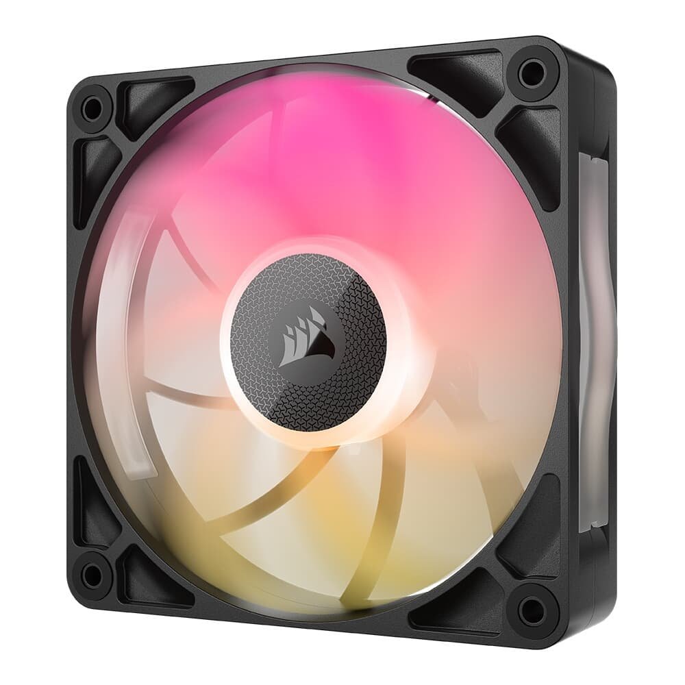Imagem 6 de 17 do produto Kit com 3 Ventoinhas Corsair RX MAX RGB Series, iCUE LINK RX120 MAX RGB, 120mm, Preto - CO-9051034-WW