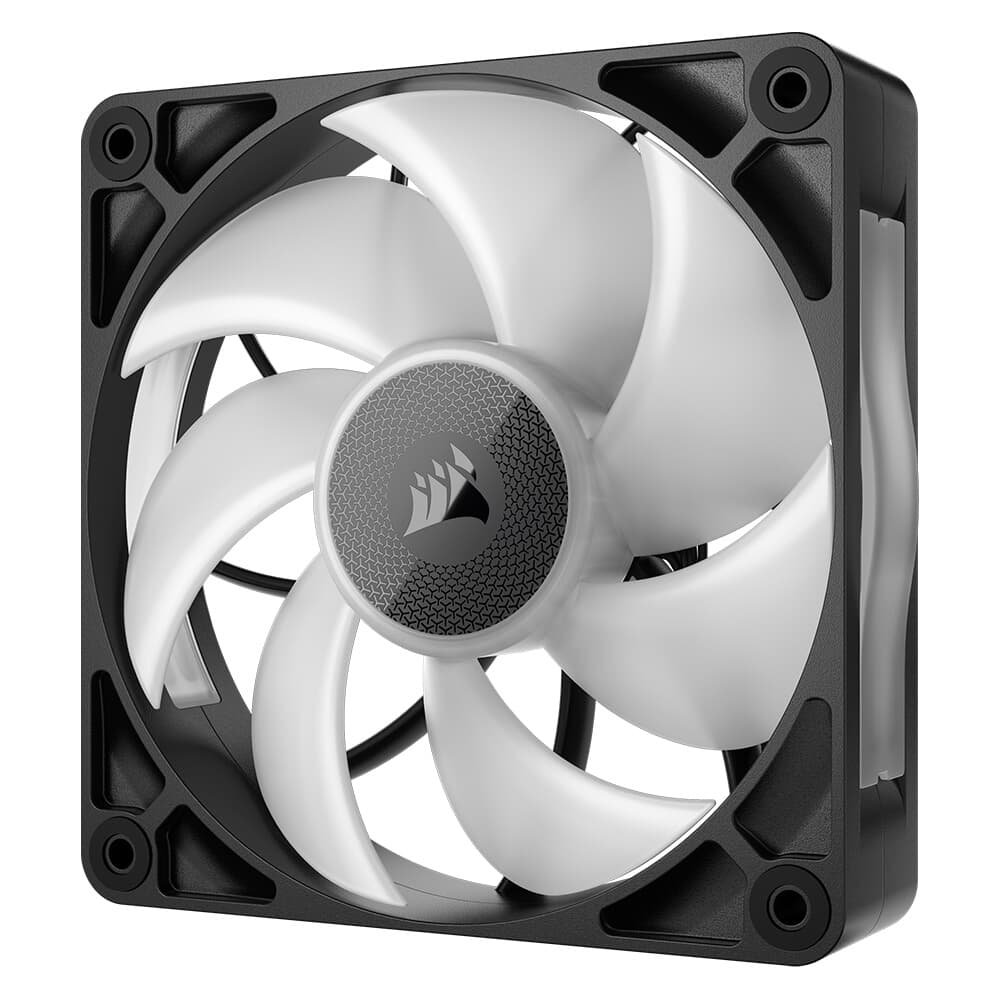 Imagem 7 de 17 do produto Kit com 3 Ventoinhas Corsair RX MAX RGB Series, iCUE LINK RX120 MAX RGB, 120mm, Preto - CO-9051034-WW