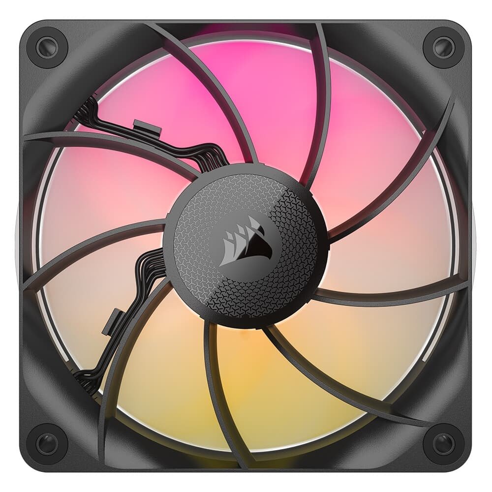 Imagem 4 de 17 do produto Kit com 3 Ventoinhas Corsair RX MAX RGB Series, iCUE LINK RX120 MAX RGB, 120mm, Preto - CO-9051034-WW