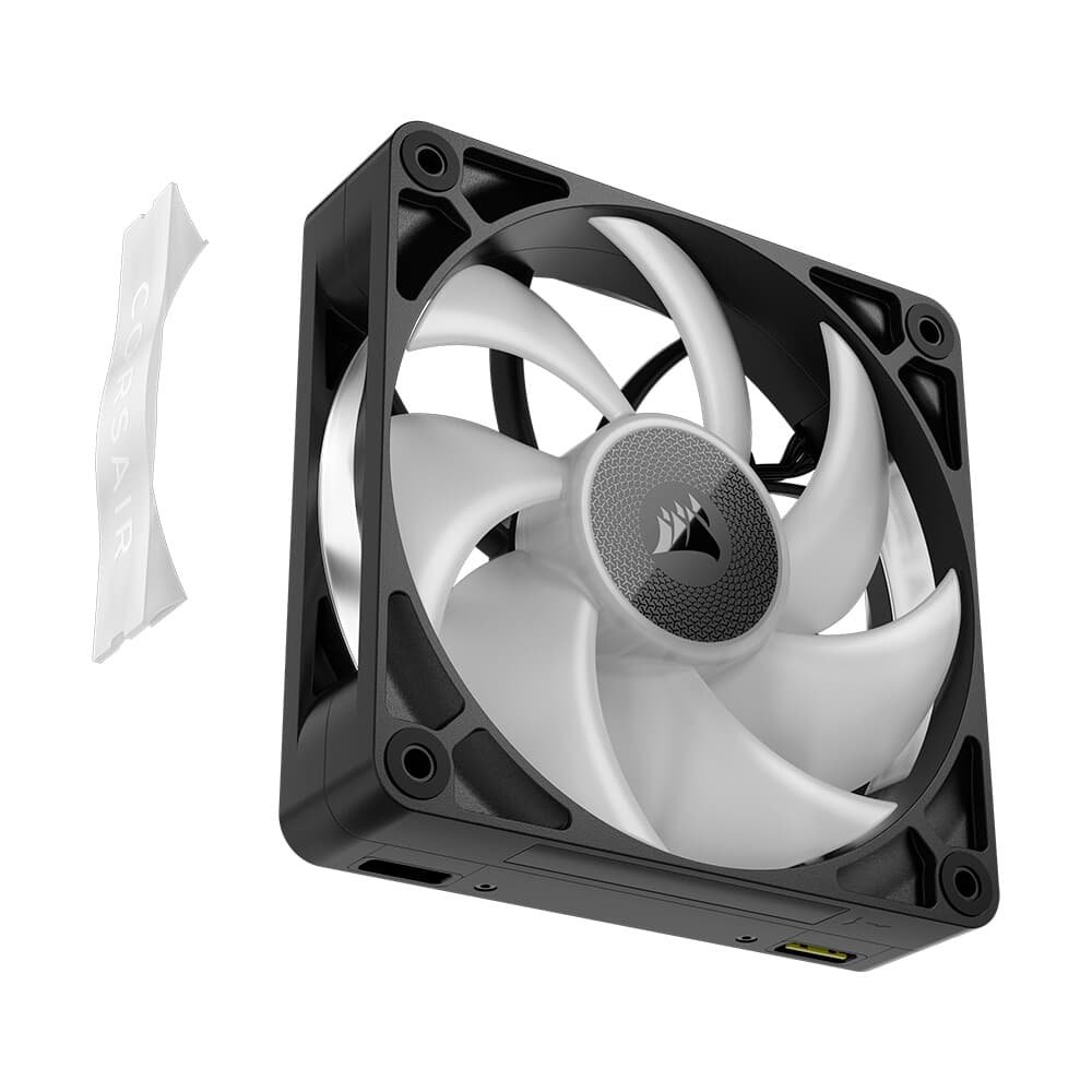Imagem 14 de 17 do produto Kit com 3 Ventoinhas Corsair RX MAX RGB Series, iCUE LINK RX120 MAX RGB, 120mm, Preto - CO-9051034-WW