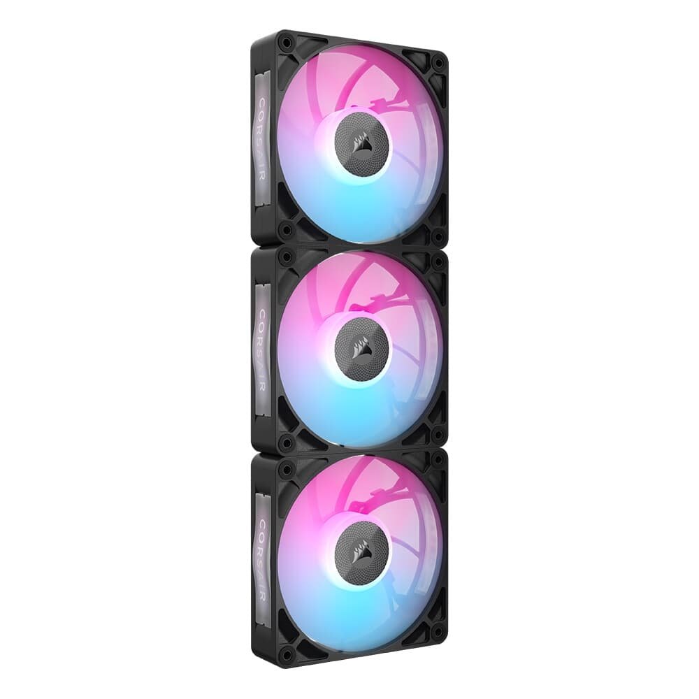 Kit com 3 Ventoinhas Corsair RX MAX RGB Series, iCUE LINK RX120 MAX RGB, 120mm, Preto - CO-9051034-WW 4