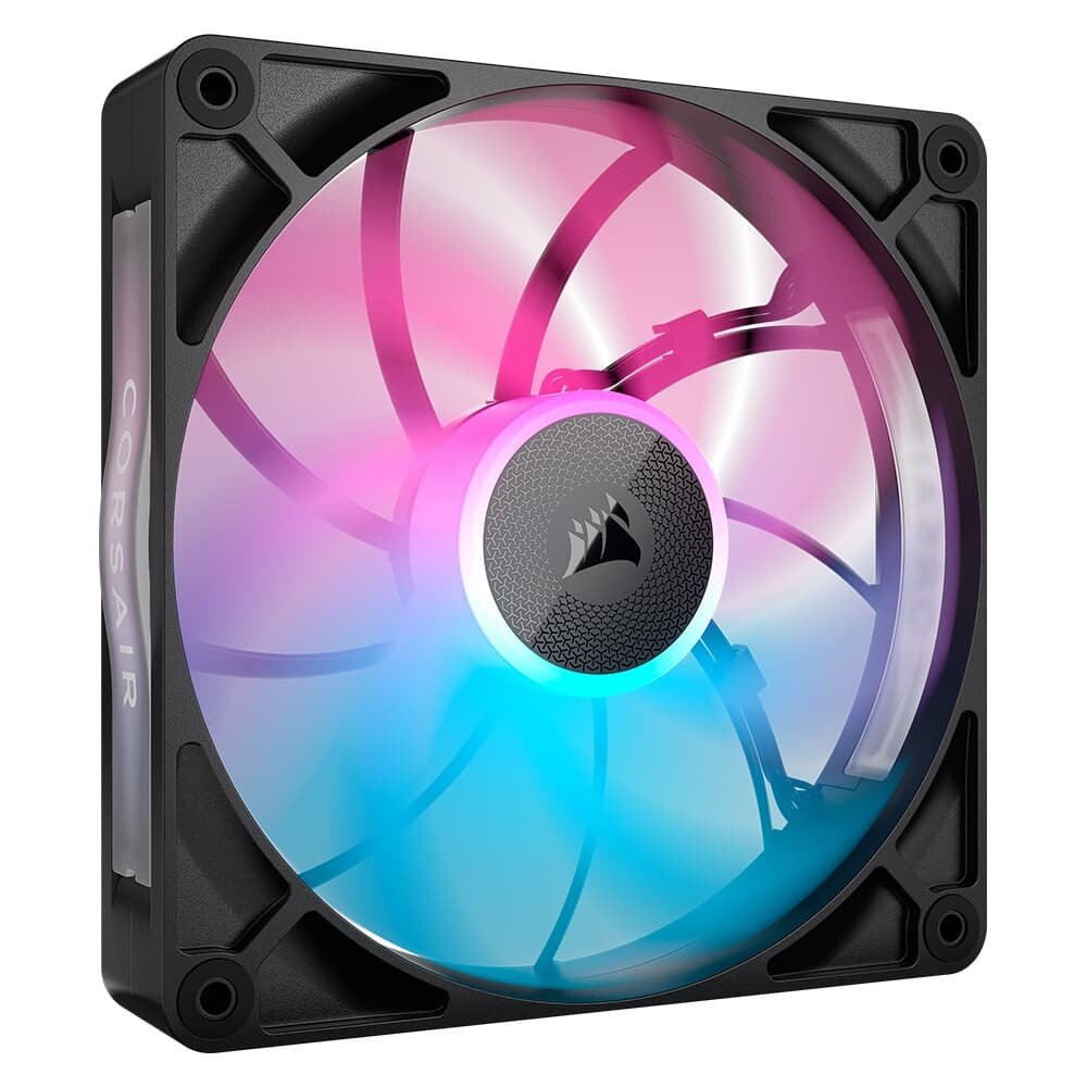 Ventoinha Corsair RX MAX RGB Series, iCUE LINK RX140 MAX RGB, 140mm, Preto - CO-9051035-WW - view 3