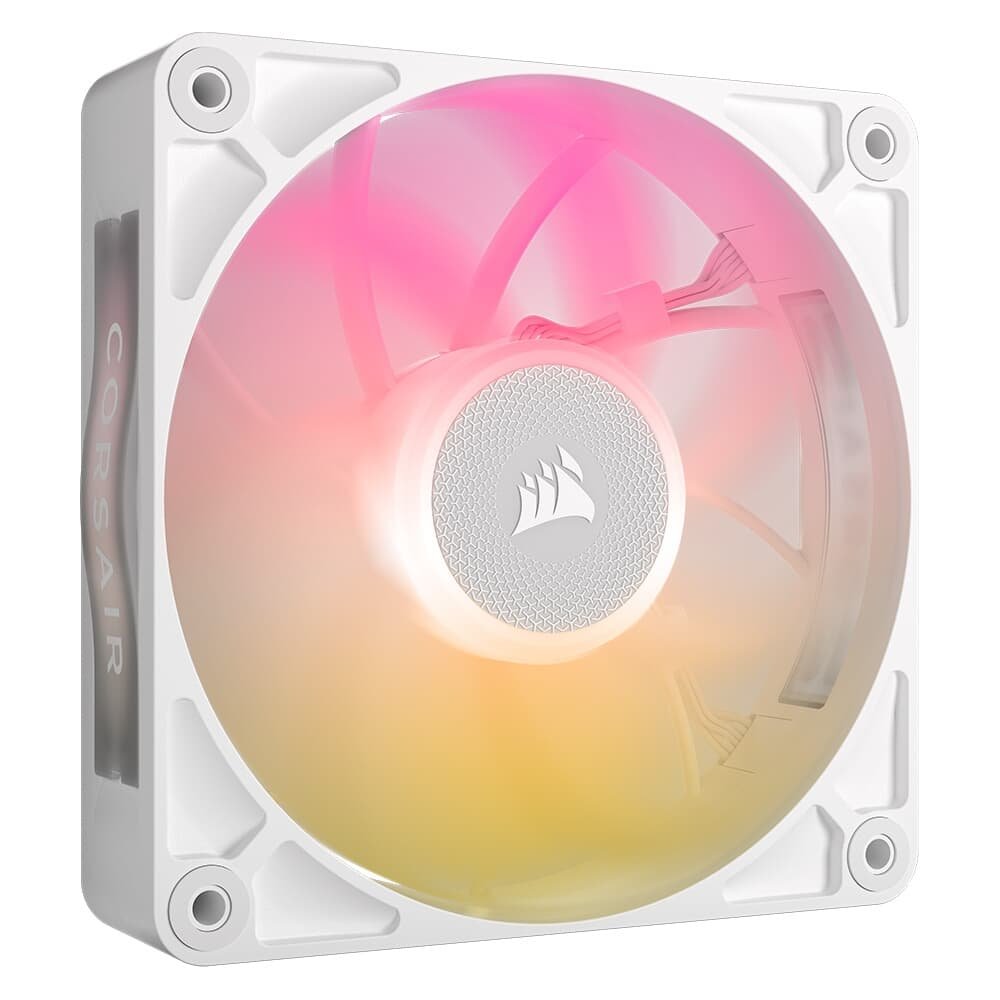 Ventoinha Corsair RX MAX RGB Series, iCUE LINK RX120 MAX RGB, 120mm, Branco - CO-9051037-WW - view 3