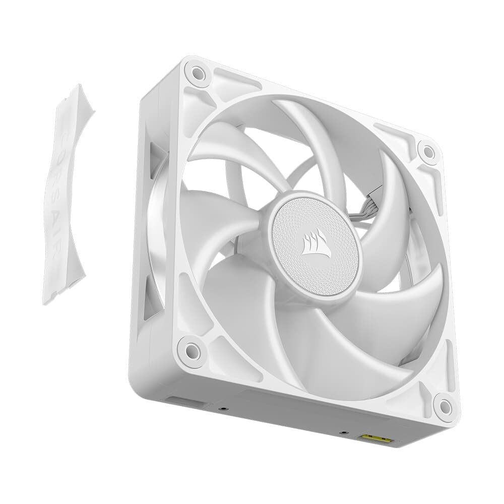 Ventoinha Corsair RX MAX RGB Series, iCUE LINK RX120 MAX RGB, 120mm, Branco - CO-9051037-WW - view 9