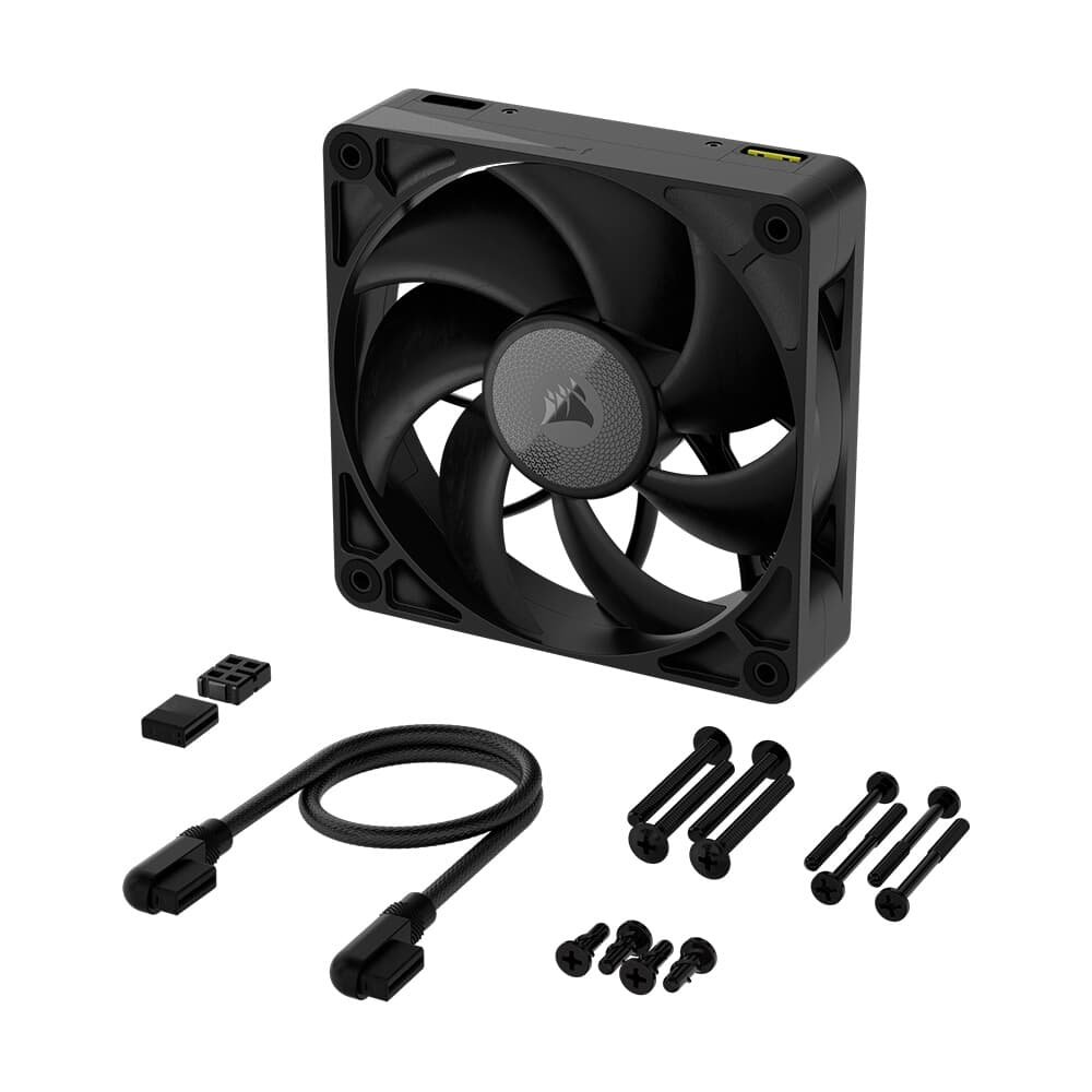Ventoinha Corsair RX MAX Series, iCUE LINK RX120 MAX, 120mm, Preto - CO-9051041-WW - view 11
