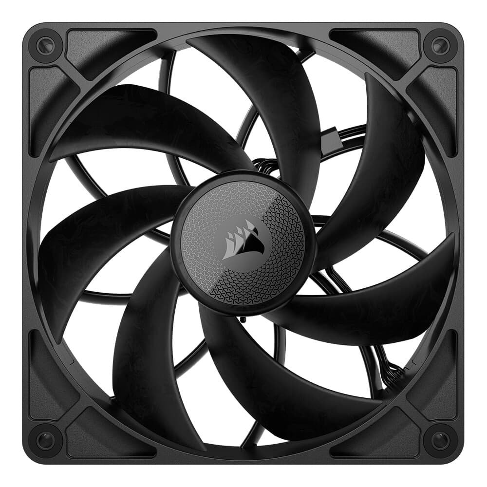 Kit com 2 Ventoinhas Corsair RX MAX Series, iCUE LINK RX140 MAX, 140mm, Preto - CO-9051044-WW - view 4