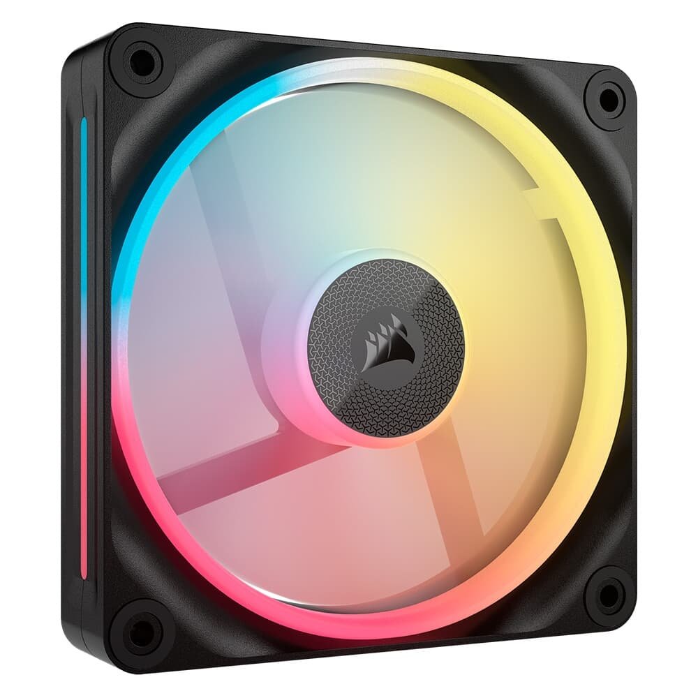 Imagem 7 de 14 do produto Kit com 3 Ventoinhas Corsair LX-R RGB Series, iCUE LINK LX120-R RGB, 120mm, Preto- CO-9051050-WW