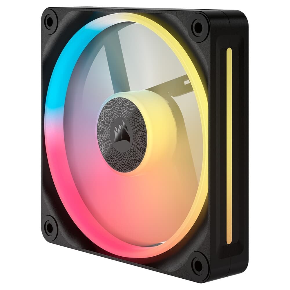 Imagem 9 de 14 do produto Kit com 3 Ventoinhas Corsair LX-R RGB Series, iCUE LINK LX120-R RGB, 120mm, Preto- CO-9051050-WW