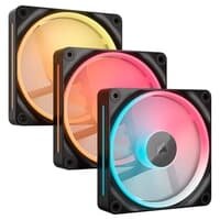 Kit com 3 Ventoinhas Corsair LX-R RGB Series, iCUE LINK LX120-R RGB, 120mm, Preto- CO-9051050-WW 2