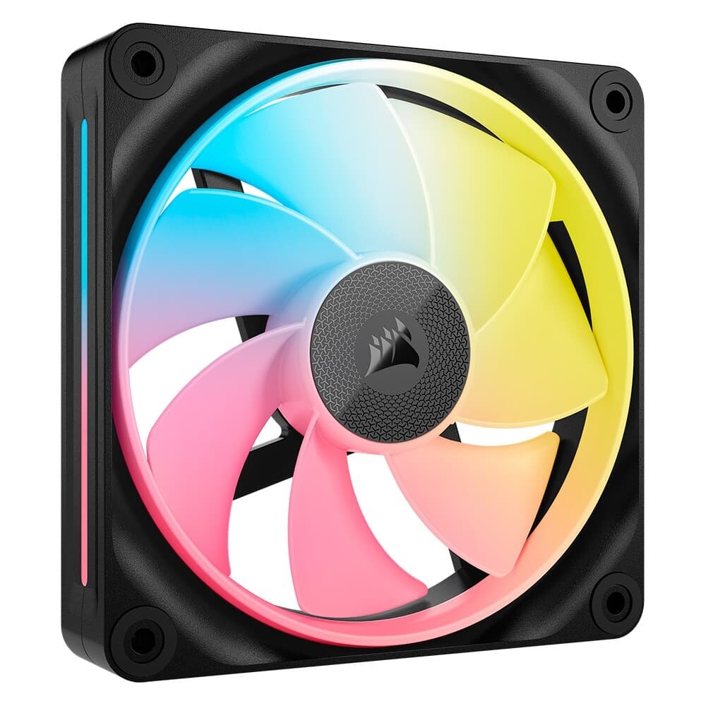 Imagem 4 de 14 do produto Kit com 3 Ventoinhas Corsair LX-R RGB Series, iCUE LINK LX120-R RGB, 120mm, Preto- CO-9051050-WW