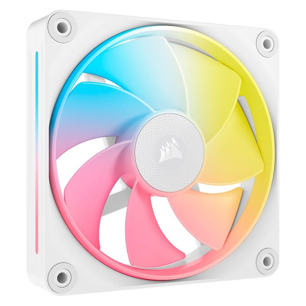 Imagem 4 de 12 do produto Ventoinha Corsair LX-R RGB Series, iCUE LINK LX120-R RGB, 120mm, Branco - CO-9051053-WW