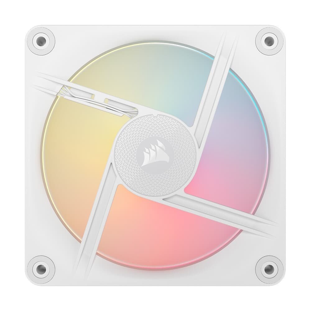 Imagem 10 de 15 do produto Kit com 3 Ventoinhas Corsair LX-R RGB Series, iCUE LINK LX120-R RGB, 120mm, Branco - CO-9051054-WW