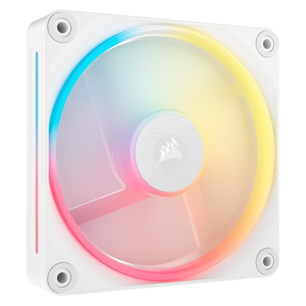 Imagem 3 de 12 do produto Ventoinha Corsair LX-R RGB Series, iCUE LINK LX140-R RGB, 140mm, Branco - CO-9051055-WW