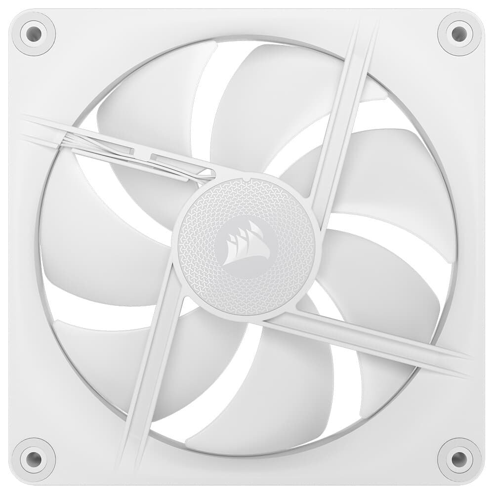 Imagem 8 de 15 do produto Kit com 2 Ventoinhas Corsair LX-R RGB Series, iCUE LINK LX140-R RGB, 140mm, Branco - CO-9051056-WW
