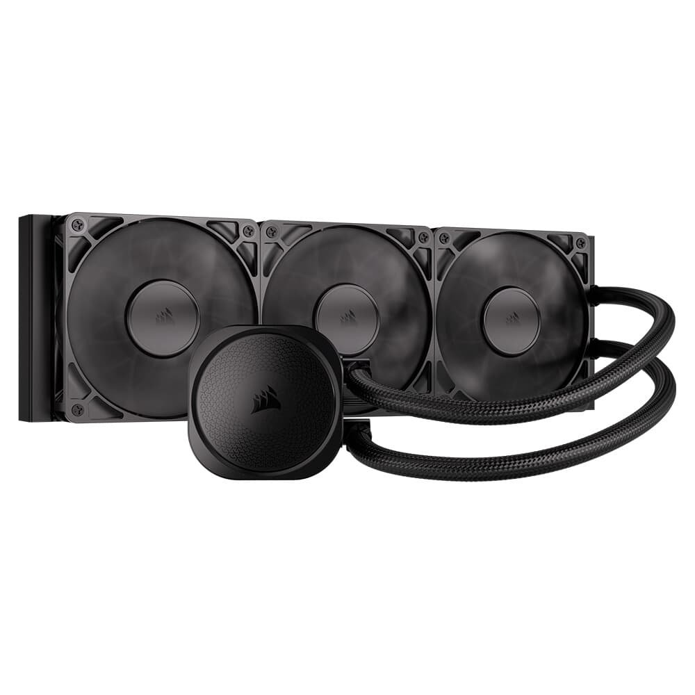 Imagem 2 de 19 do produto Water Cooler Corsair NAUTILUS 360, 360mm, AMD e Intel, Preto - CW-9060089-WW