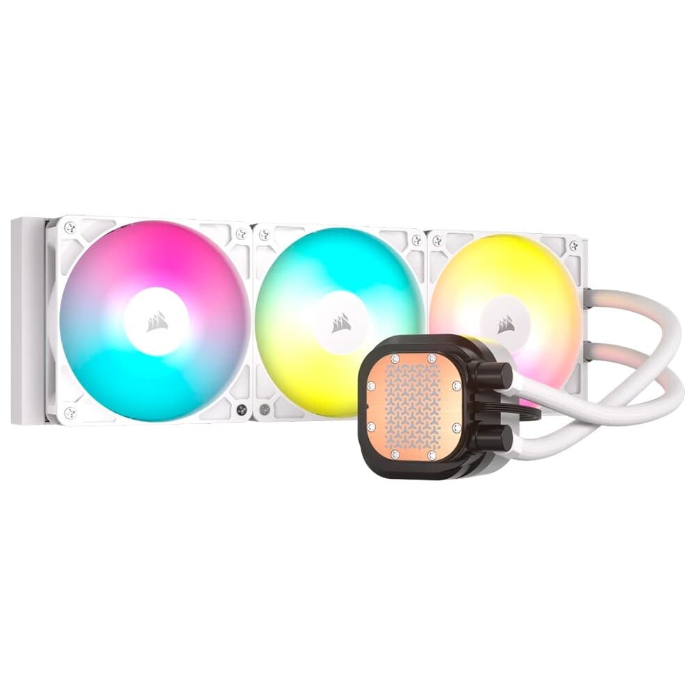 Water Cooler Corsair NAUTILUS 360, ARGB, 360mm, AMD e Intel, Branco - CW-9060095-WW - view 2