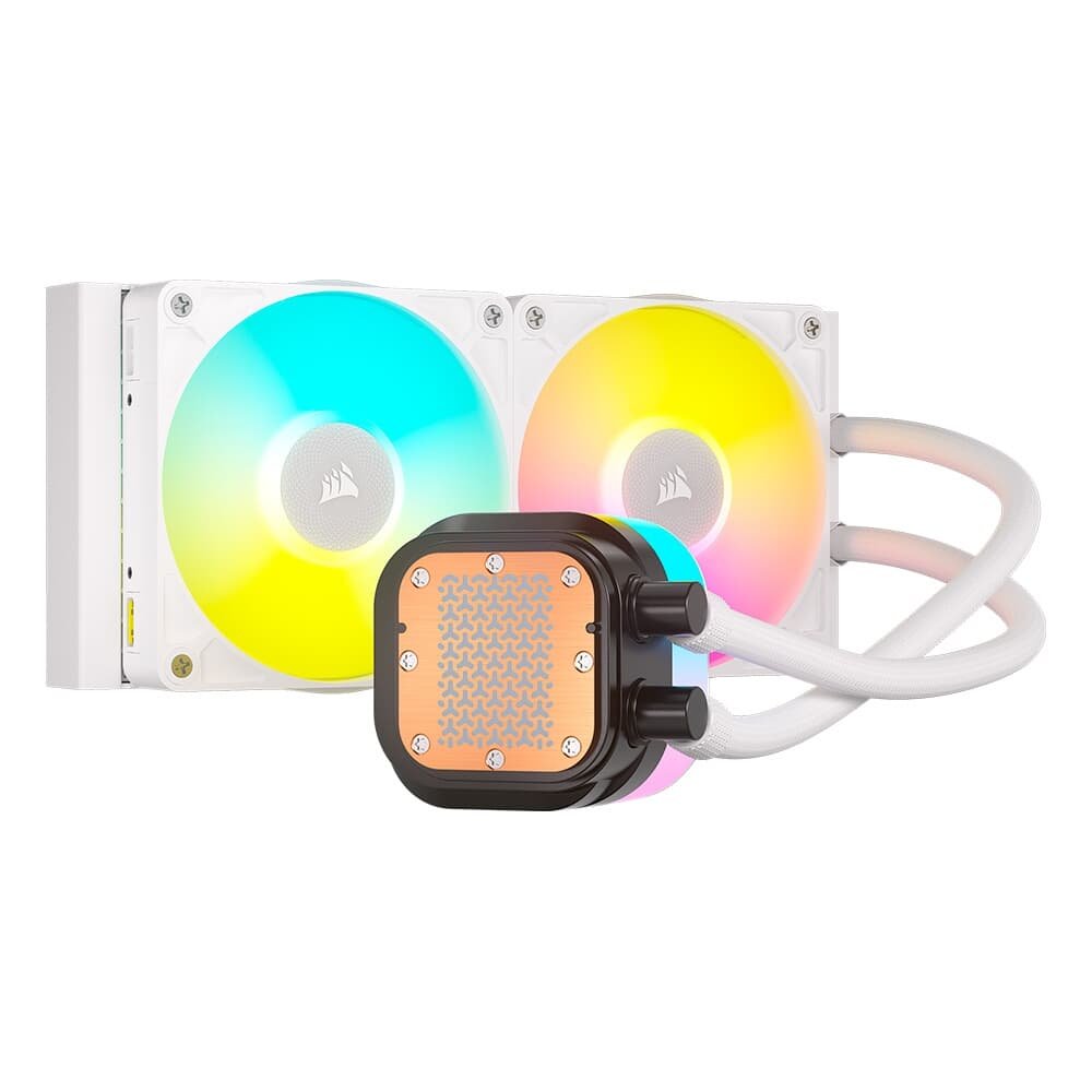 Imagem 4 de 38 do produto Water Cooler Corsair iCUE LINK TITAN 240 RX RGB AIO, 240mm, AMD e Intel, Branco - CW-9061020-WW