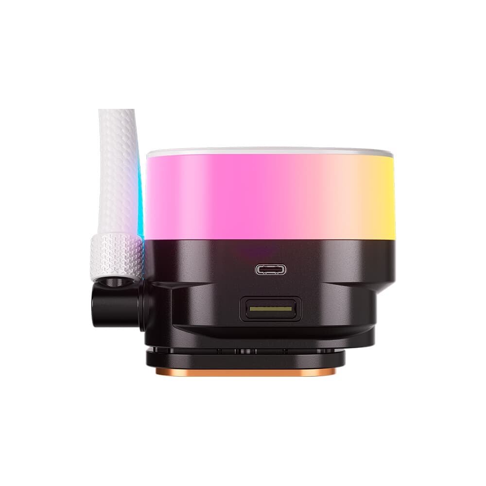 Imagem 19 de 38 do produto Water Cooler Corsair iCUE LINK TITAN 240 RX RGB AIO, 240mm, AMD e Intel, Branco - CW-9061020-WW
