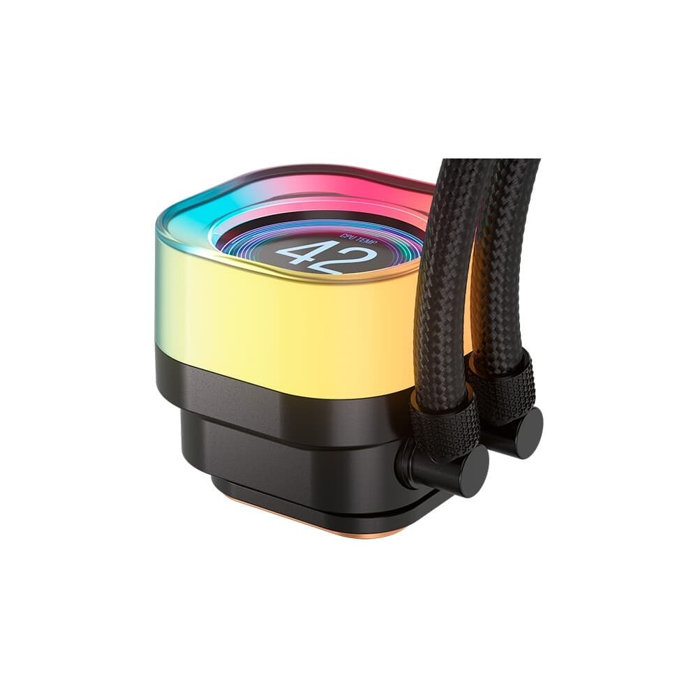 Water Cooler Corsair iCUE LINK TITAN 360 RX LCD AIO, 360mm, AMD e Intel, Preto - CW-9061023-WW - view 4