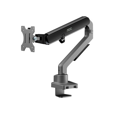 Suporte de Mesa para Monitor de 17" a 32" AOC AM200, Ajustes com Mola Mecânica, Cinza e Preto - AM200H2