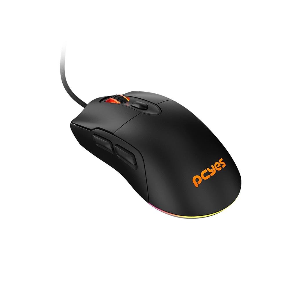Mouse Gamer ( Balão.info) Malus Black ( Balão.info), RGB, ( Balão.info) DPI, 6 Botões, Preto - PMGMBV - foto 2