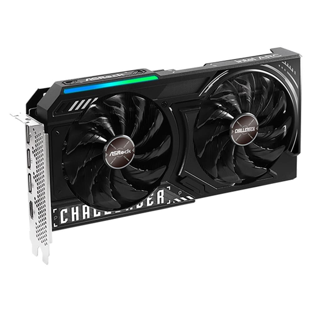 Placa de Vídeo ASRock Intel Arc B580 Challenger 12G OC, 12GB, GDDR6, 2740MHz - 90-GA5LZZ-00UANF - view 3