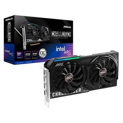  ASRock Intel Arc B580 Challenger 12G OC, 12GB, GDDR6, 2740MHz - 90-GA5LZZ-00UANF