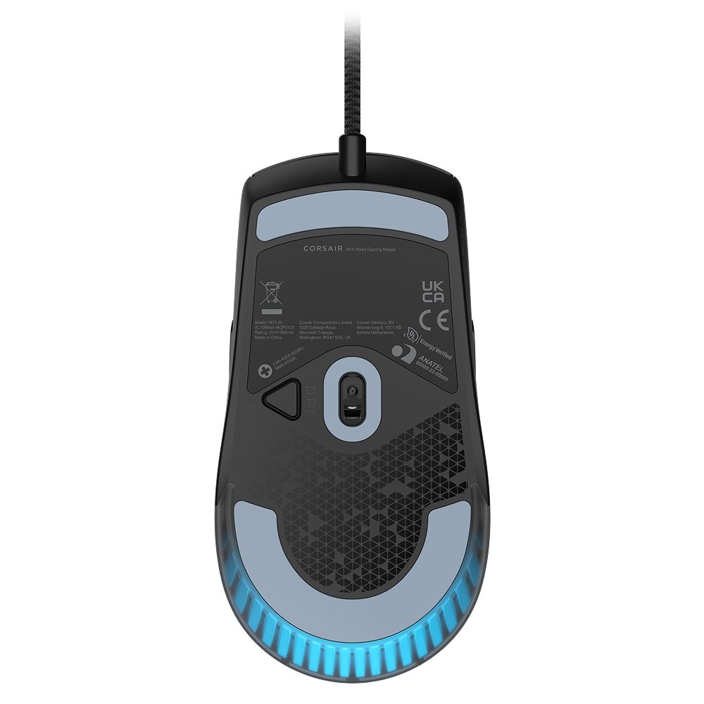 Imagem 13 de 18 do produto Mouse Gamer CORSAIR M75, RGB, 26000 DPI, Óptico, Preto - CH-930D010-NA