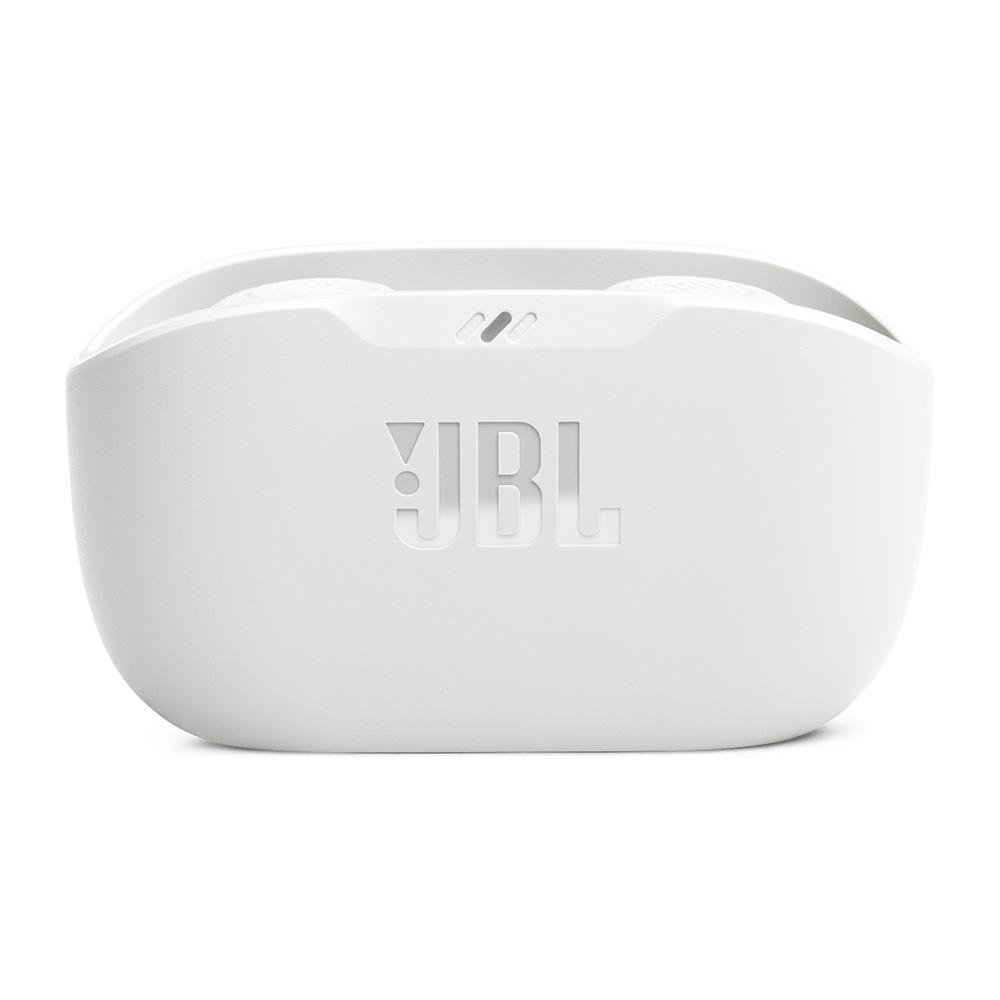 Imagem 4 de 9 do produto Fone de Ouvido JBL Wave Buds 2, Cancelamento de Ruído, Bateria Até 40 Horas, Bluetooth 5.3, Conexão Multipontos, IP54, Branco - JBLWBUDS2WHT