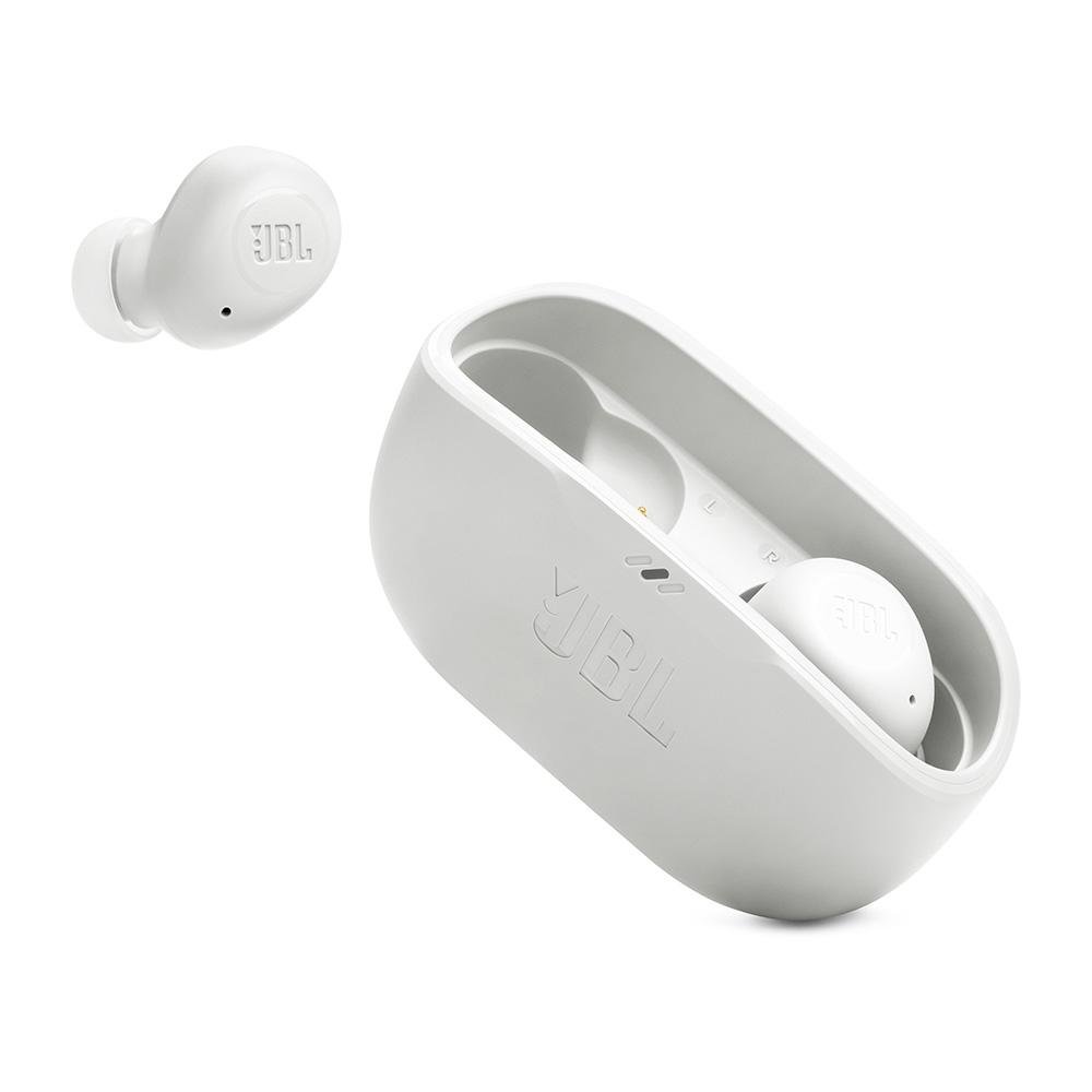 Imagem 9 de 9 do produto Fone de Ouvido JBL Wave Buds 2, Cancelamento de Ruído, Bateria Até 40 Horas, Bluetooth 5.3, Conexão Multipontos, IP54, Branco - JBLWBUDS2WHT