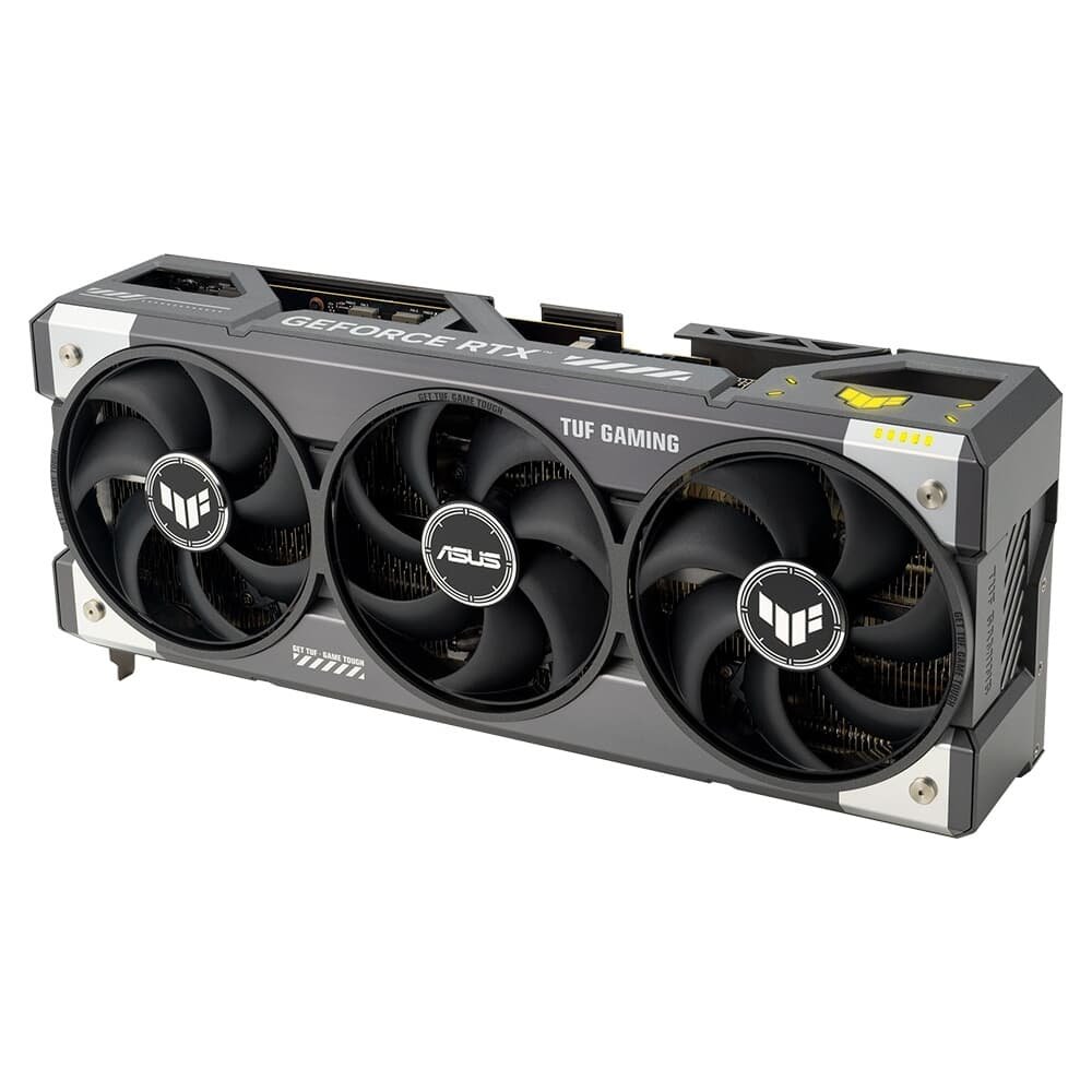 Placa de Vídeo ASUS RTX 5080 TUF GAMING OC 16G NVIDIA GeForce, 16GB, GDDR7, G-Sync, Ray Tracing, DLSS 4, HDR - 90YV0M30-M0NA00 - view 3