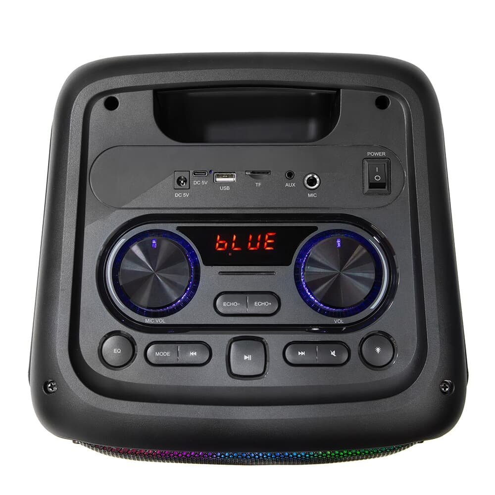 Caixa de Som Chilli Beans Extreme Box, TWS, 800W, Blueetoth, Função Karaokê, Equalização, Preto - KN2300 - view 6
