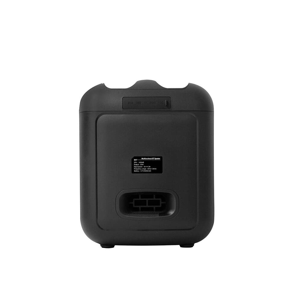 Caixa de Som Chilli Beans Party Box, Bluetooth, USB e SD Card, Equalização, Preto - BK3100 - view 4