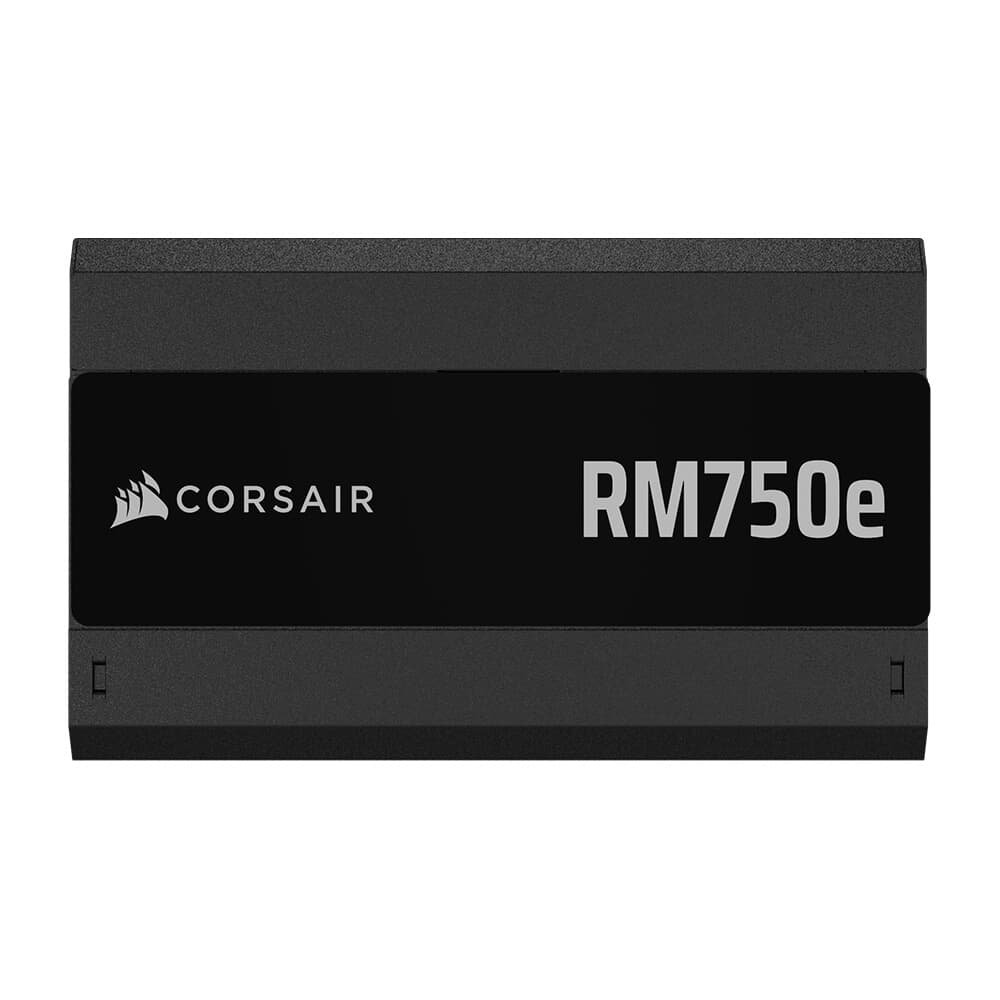 Imagem 7 de 9 do produto Fonte Corsair RM750e RMe Series 2025, 750W, ATX 3.1, PCIe 5.1, Cybenetics Gold Certified, Full Modular, Preto - CP-9020295-BR