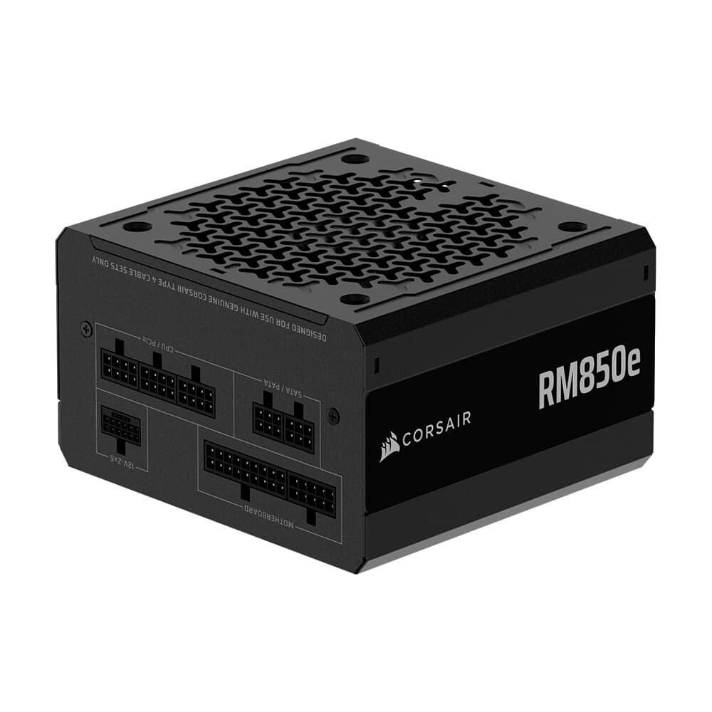 Fonte Corsair RM850e RMe Series 2025, 850W, ATX 3.1, PCIe 5.1, Cybenetics GOLD Certified, Full Modular, Preto - CP-9020296-BR - view 3