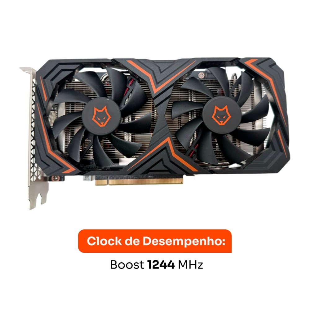 Placa De Vídeo Balão.info Alpha RX 580, AMD, 8GB, GDDR5, 256-Bit, HDMI, DVI, DisplayPort - HVG580 - view 2