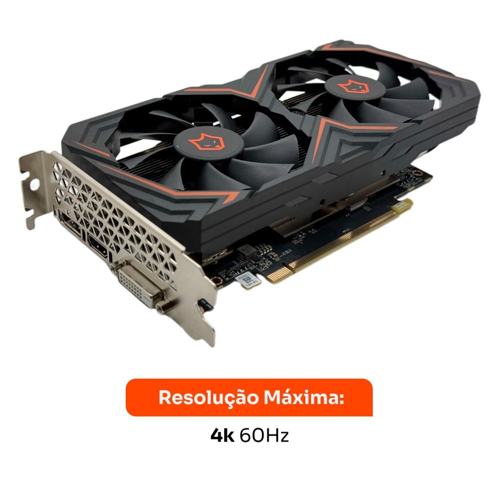 Placa De Vídeo Balão.info Alpha RX 580, AMD, 8GB, GDDR5, 256-Bit, HDMI, DVI, DisplayPort - HVG580 - view 4