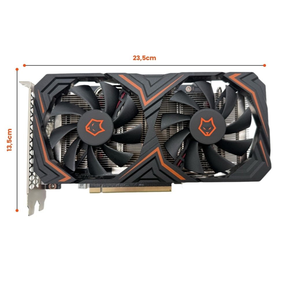 Placa De Vídeo Balão.info Alpha RX 580, AMD, 8GB, GDDR5, 256-Bit, HDMI, DVI, DisplayPort - HVG580 - view 7