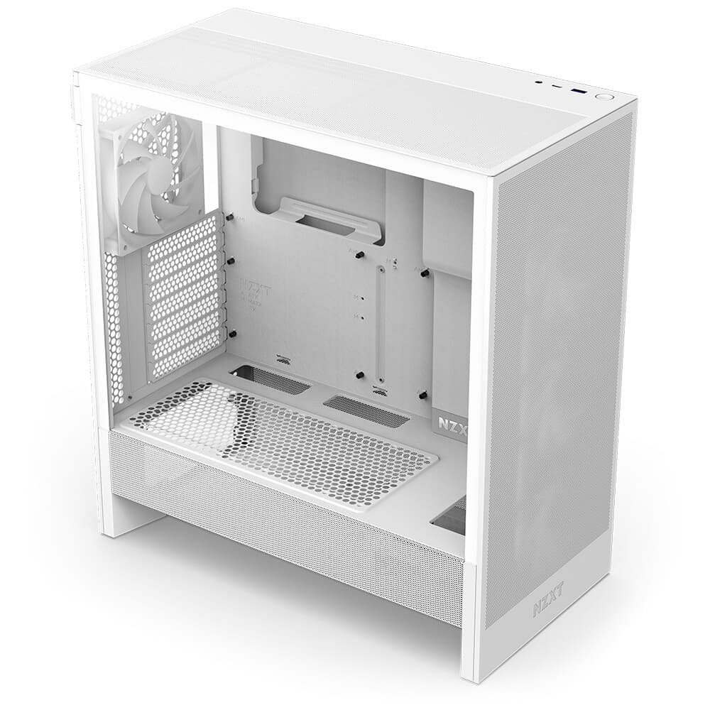Gabinete ( Balão.info), Quadro Único RGB, até 360mm, Mid-Tower, ATX, Lateral em Vidro, Branco - CC-H52FW-R1 - view 5